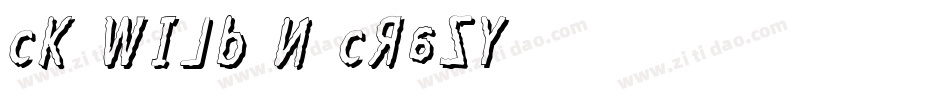 CK Wild n Crazy字体转换